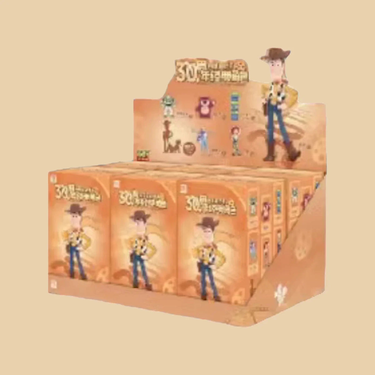 Toptoy Original Toy Story 30th Anniversary Buzz Lightyear Collectible Figure Blind Box Trendy Toy Desktop Ornament Holiday Gift